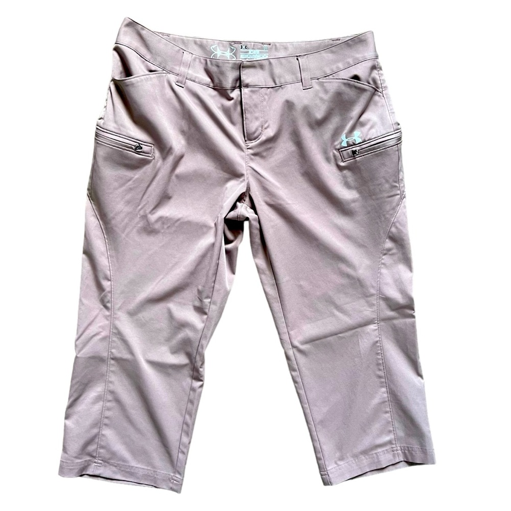 Under Armour Women's Sedna Offshore Fishing Capri Pants Women's size 10 Purple